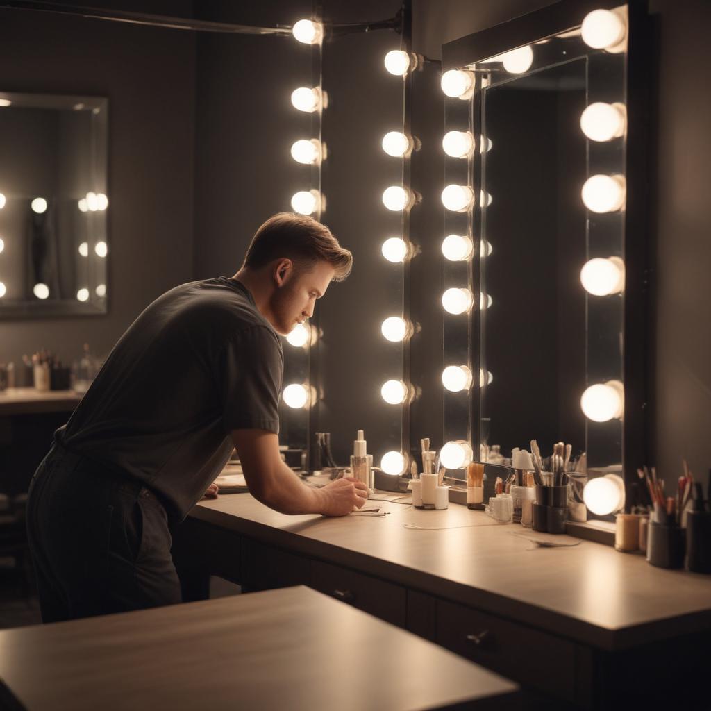 Гримерные зеркала с лампочковой подсветкой: устройство, виды подсветки и правила монтажа